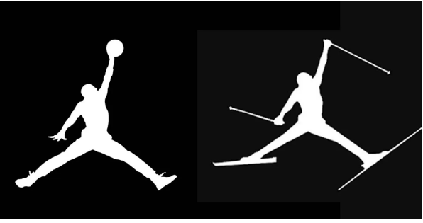 抄得太離譜！飛人喬丹變滑（huá）雪手！耐克要求該公司停止使用徽標！